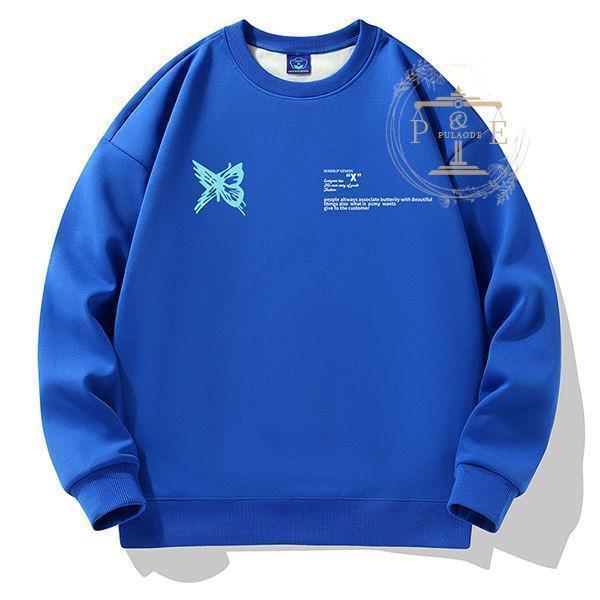 トレーナー メンズ 長袖トレーナー スウェット プリント モッズ トレーナー 厚手暖かい 防寒着 裏起毛 ウォーマー 裏ボア トレーナー 