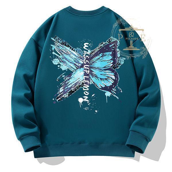 トレーナー メンズ 長袖トレーナー スウェット プリント モッズ トレーナー 厚手暖かい 防寒着 裏起毛 ウォーマー 裏ボア トレーナー 