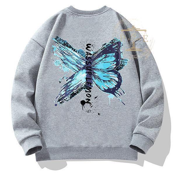 トレーナー メンズ 長袖トレーナー スウェット プリント モッズ トレーナー 厚手暖かい 防寒着 裏起毛 ウォーマー 裏ボア トレーナー 