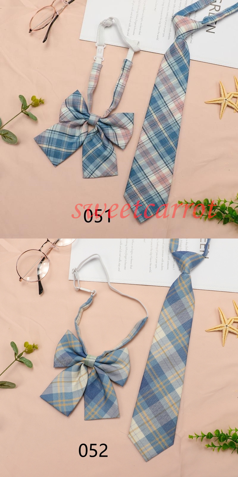 スクールリボン 2点セット ネクタイ レディース チェック柄 制服 セーラー服 入学式 スクールネクタイ 学生卒業式 高校生 スクールタイ 女子 韓国風 