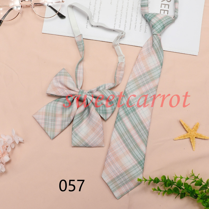 スクールリボン 2点セット ネクタイ レディース チェック柄 制服 セーラー服 入学式 スクールネクタイ 学生卒業式 高校生 スクールタイ 女子 韓国風 