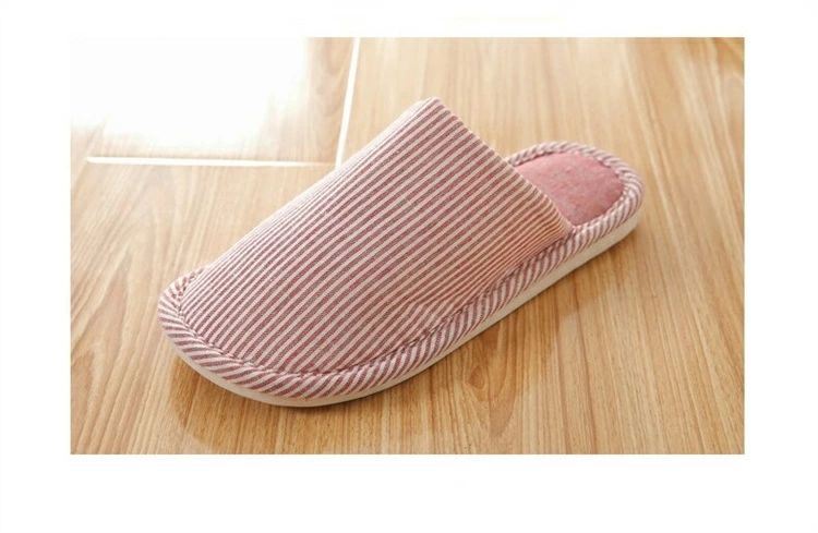 スリッパ レディース 室内履き 洗える ルーム洗える ペア 来客用 リラックス カップル 春 冬 ストライプルームサンダル かわいい 秋 トレンド プリント 