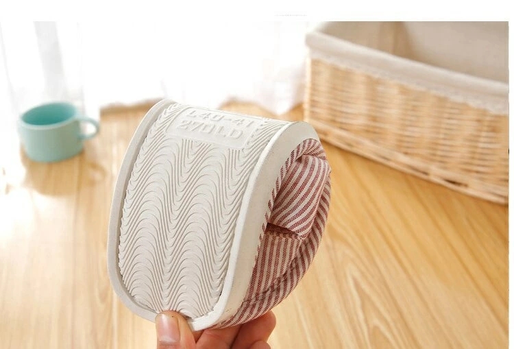 スリッパ レディース 室内履き 洗える ルーム洗える ペア 来客用 リラックス カップル 春 冬 ストライプルームサンダル かわいい 秋 トレンド プリント 