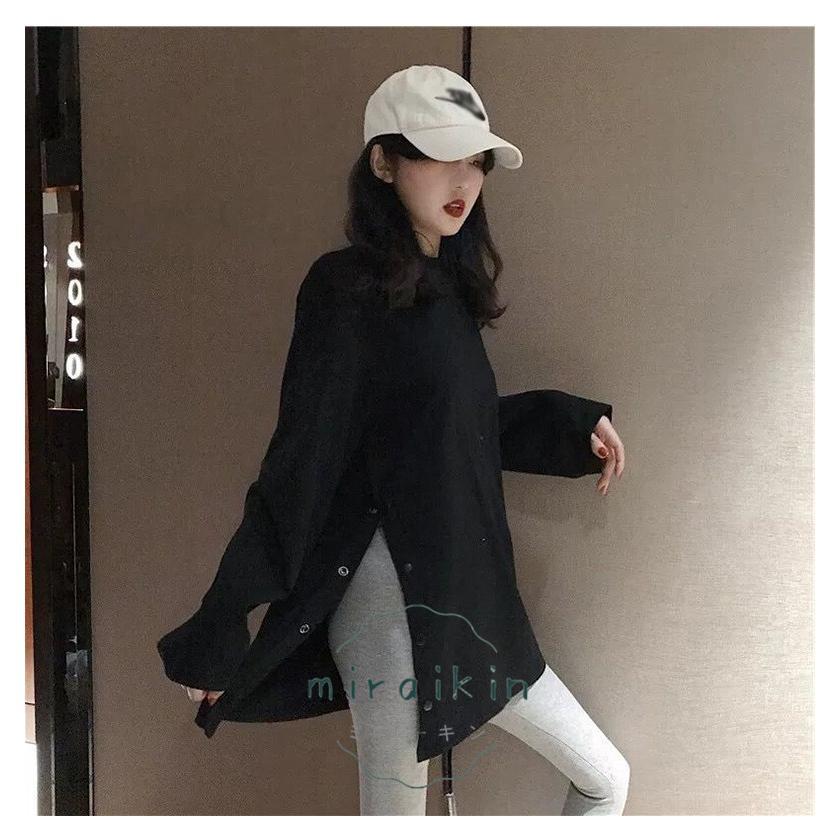 Tシャツ レディース 40代 秋冬長袖Tシャツ 白 スエットシャツ トレーナー 着痩せ30代50代 無地 おしゃれ トップス プルオーバー カジュアル可愛い ゆったり 