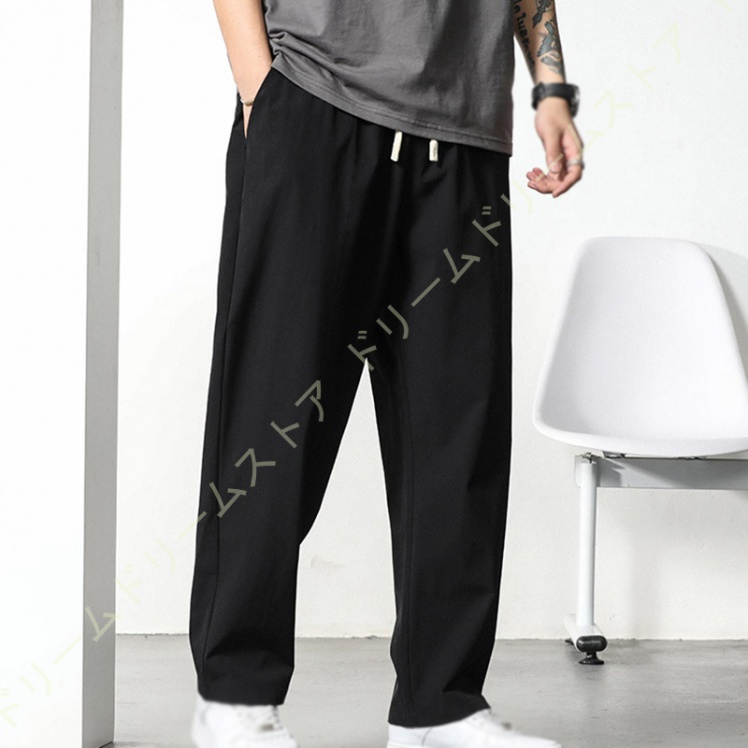 ワイドパンツ メンズ シェフパンツ テーパード シェフパンツ 通気性 イージーパンツ サルエルパンツ 大きいサイズ ガウチョパンツ 夏 ルーズ チノパン 秋 春 