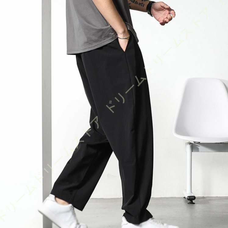 ワイドパンツ メンズ シェフパンツ テーパード シェフパンツ 通気性 イージーパンツ サルエルパンツ 大きいサイズ ガウチョパンツ 夏 ルーズ チノパン 秋 春 