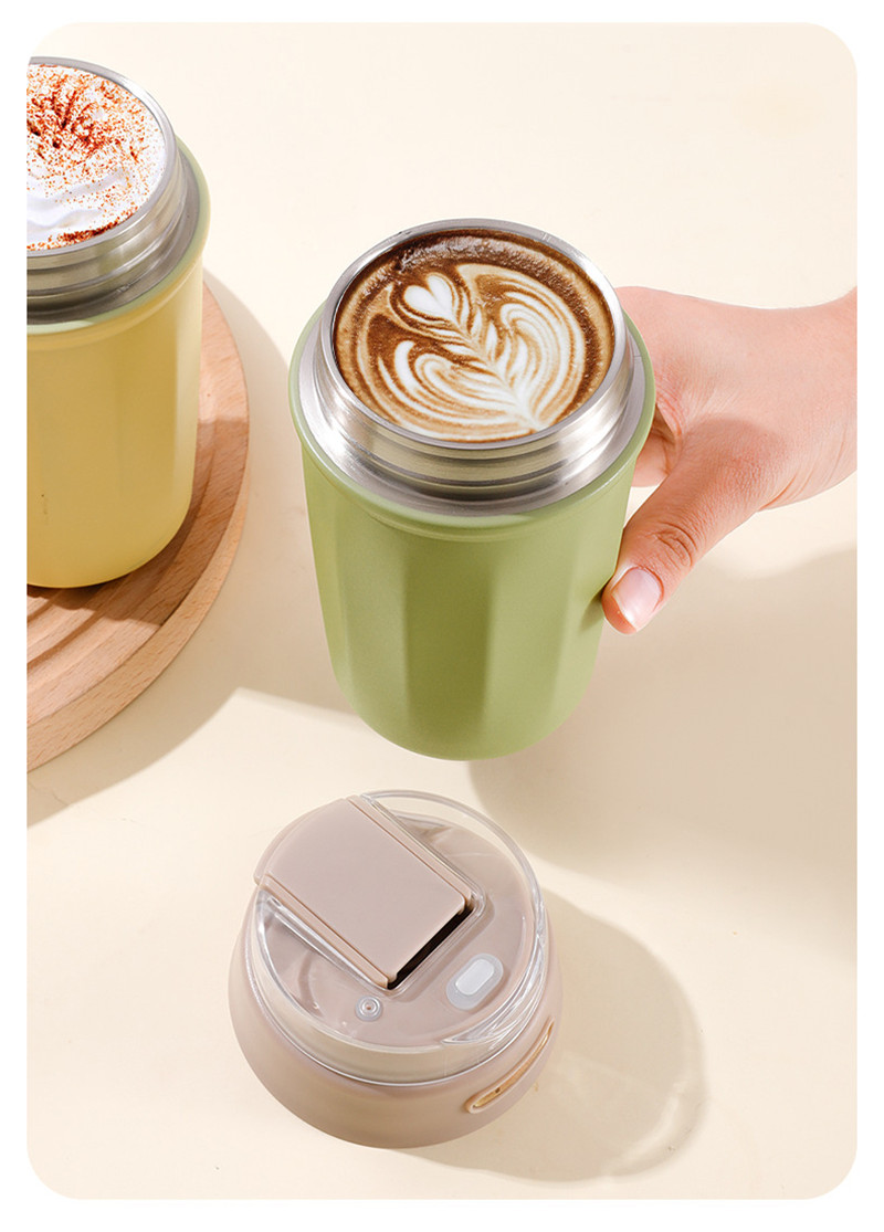 タンブラー 水筒 蓋付き 大容量 真空断熱 保温 二重構造 直飲み 保冷 ステンレス 漏れ防止 コーヒーカップ 持ち運び おしゃれ 