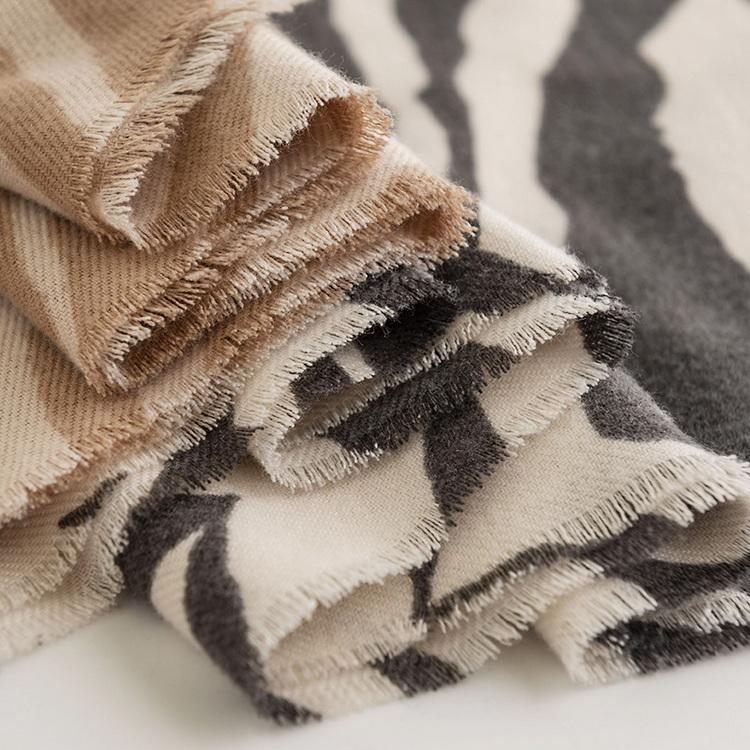 ストール レディース ゼブラ柄 カシミヤ タッチ 大判 プレゼント 防寒 ひざ掛け おしゃれ 肩掛け かわいい ギフト ショール 秋冬 おしゃれ 