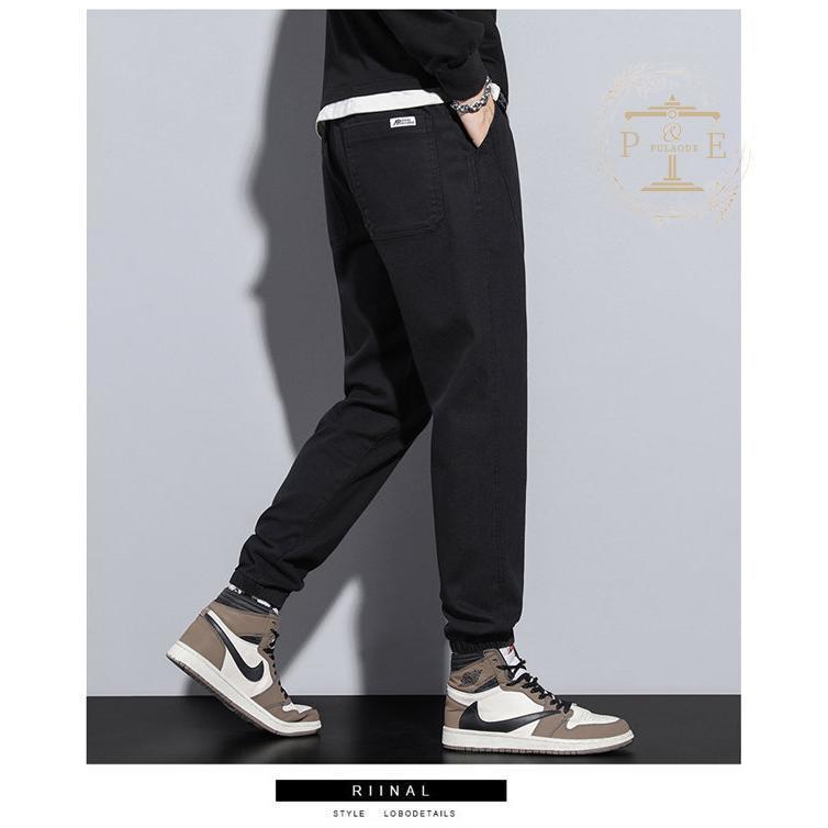 サルエルパンツ メンズ 裏起毛パンツ ジーンズ 厚手 暖かい 厚手 暖ズボン 暖パン ストレッチパンツ 裏起毛 やや伸縮 秋冬 