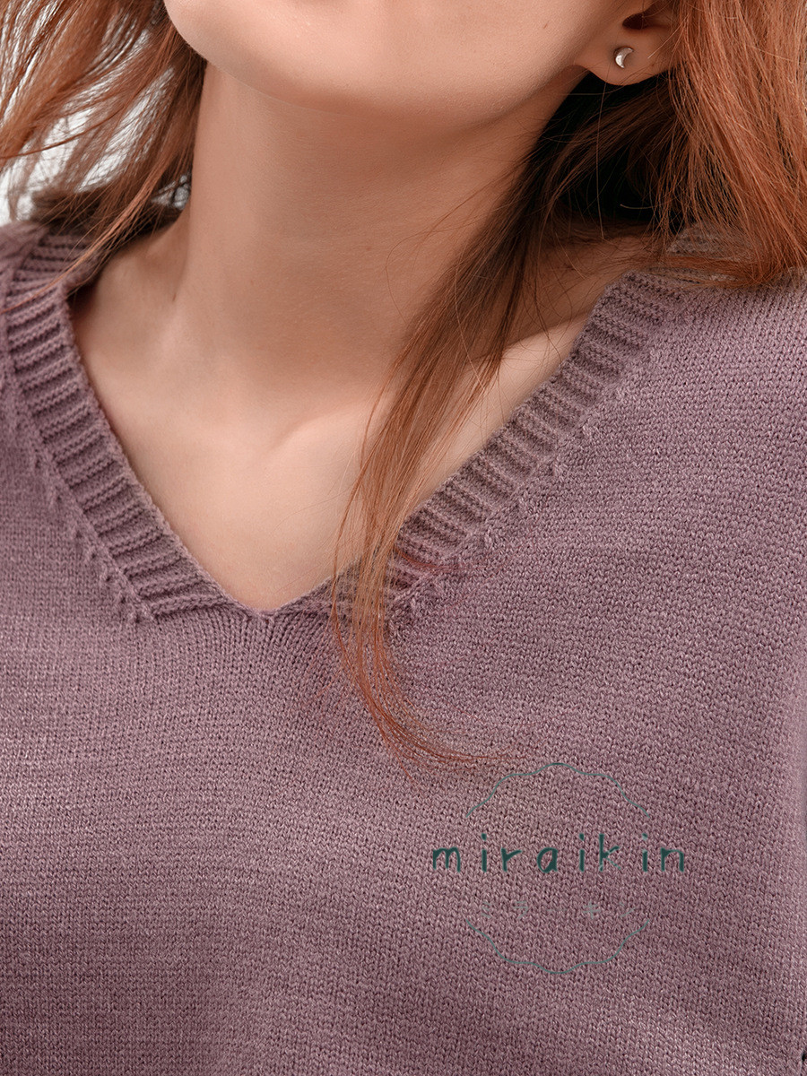 セットアップ ワイドパンツ レディース 秋冬 長袖 Vネック セーター 送料無料 パンツスーツ ニットパンツ おしゃれ ガウチョパンツ ケーブル編み ママ 