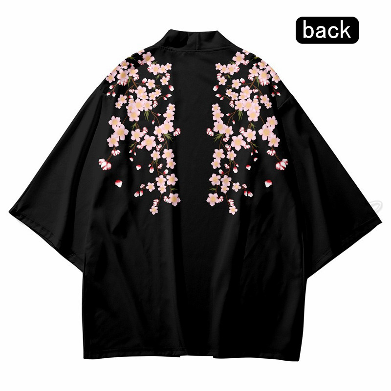 羽織 振袖 和柄 きれいめ カーディガン プリント 快適 トップス 夏祭り 花火大会 カジュアル ゆったり 軽量 送料無料 誕生日 ギフト 花柄 シンプル 着痩せ 