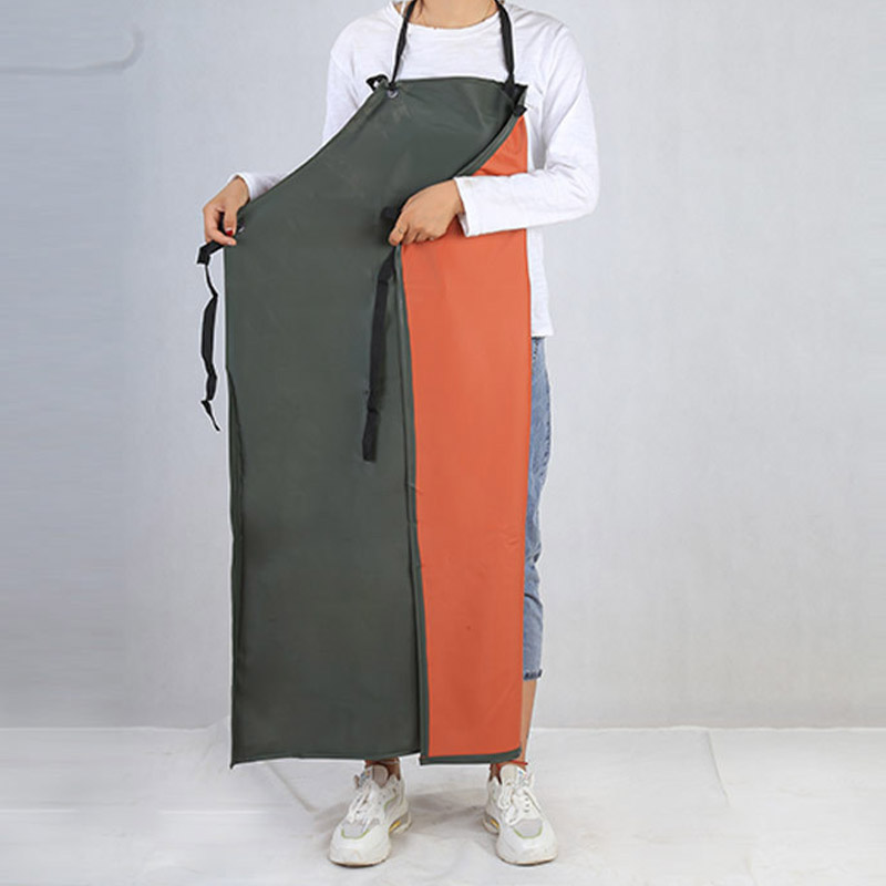 エプロン 保育士 おしゃれ ワンピース キッチン 防水 メンズ H型 黒 撥水 ドレス 作業中 女性 かぶるだけ ロング丈無地 レディース シンプル 