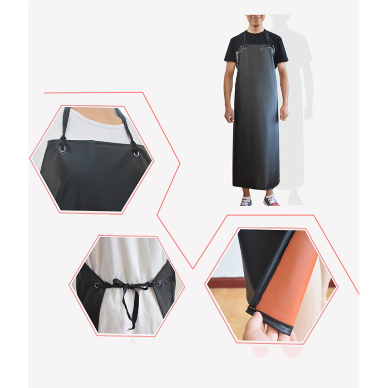 エプロン 保育士 おしゃれ ワンピース キッチン 防水 メンズ H型 黒 撥水 ドレス 作業中 女性 かぶるだけ ロング丈無地 レディース シンプル 