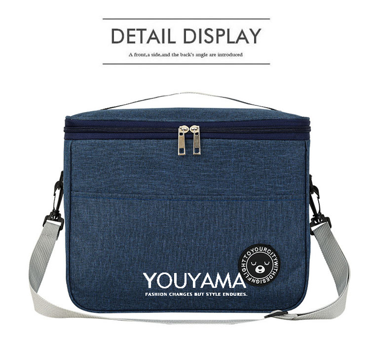 ショルダーバッグ ランチバッグ 保冷 メンズ レディース 保温 保育園 大きい 撥水加工 水筒が入る 子ども 大容量 お弁当 ポケット付き 縦長 