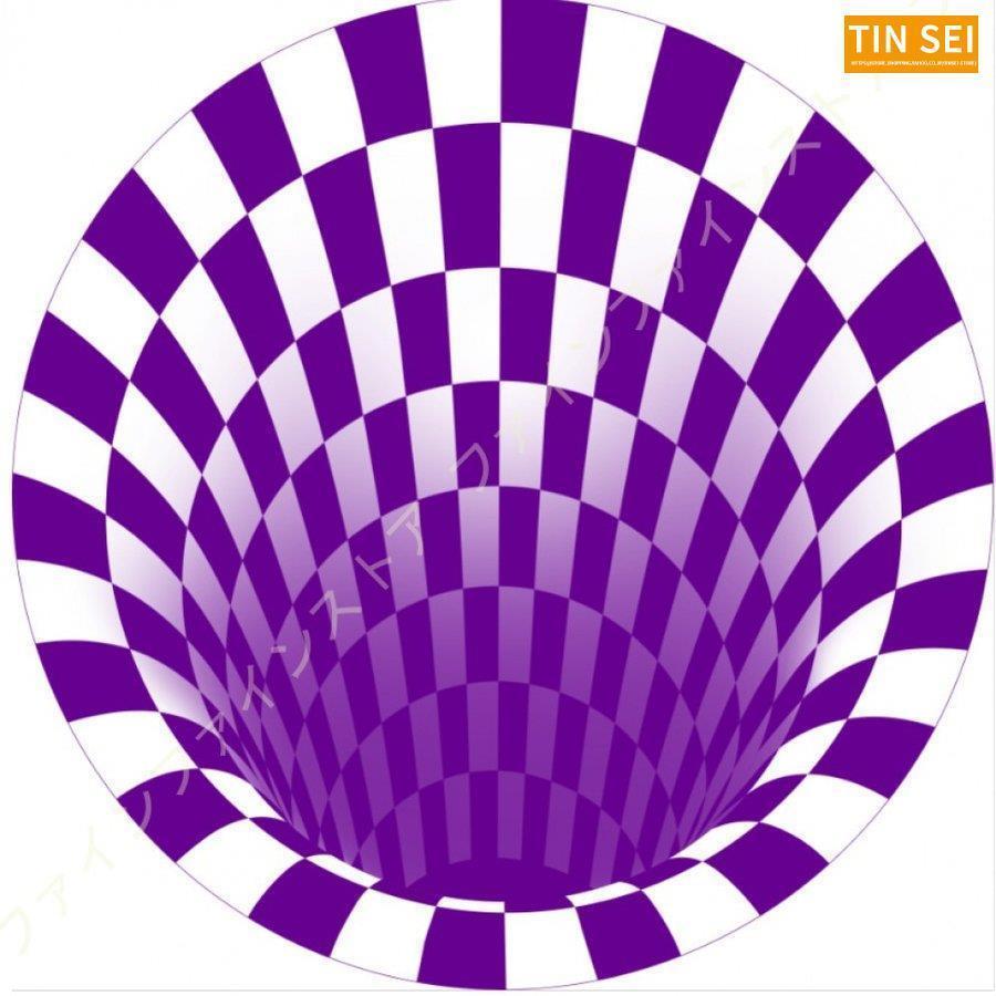 カーペット ラグ 円形マット 室内 洗える 滑り止め付 抗菌 防音 絨毯 幾何学 チェアマット 1年中使えるタイプ 低反発 絵柄 北欧 3D視覚 防ダニ 防臭 洗える 