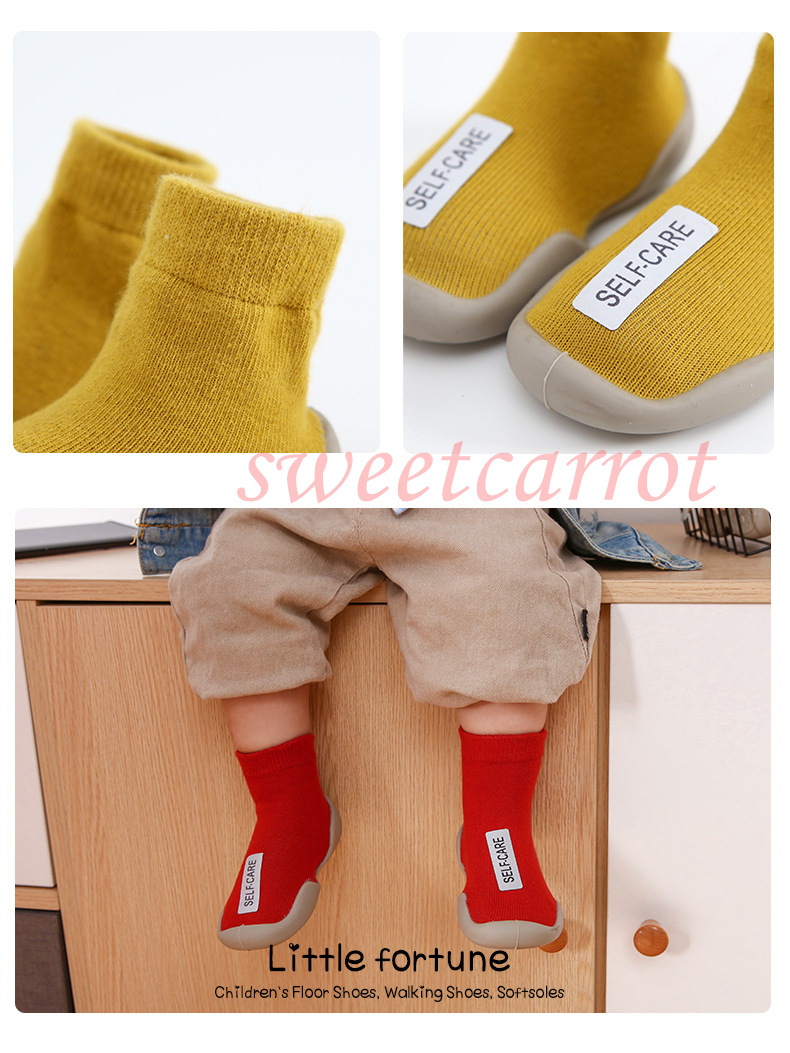 5色 ファースト無地 ベビー男の子 ベビー靴 女の子 靴 ギフト 通気 ルーム部屋着 赤ちゃん 滑り止め 出産祝い 