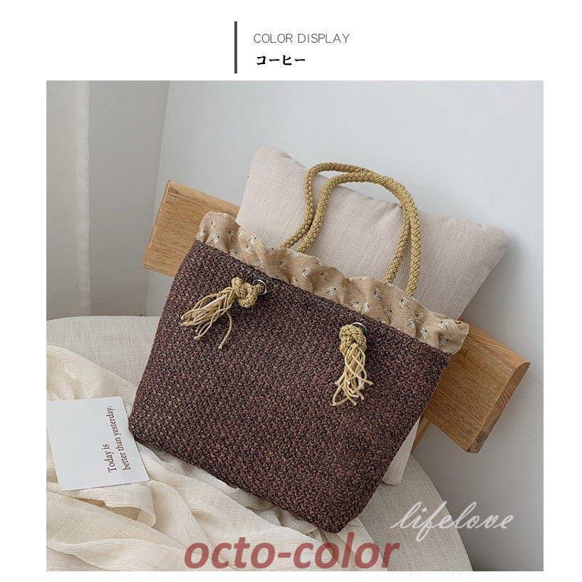 かごバッグ レディース トートバッグ 大きめ レディースバッグ おしゃれ リゾートバッグ 籠 安い 2022夏 30 シンプル ストローバッグ 大人 20 40代 