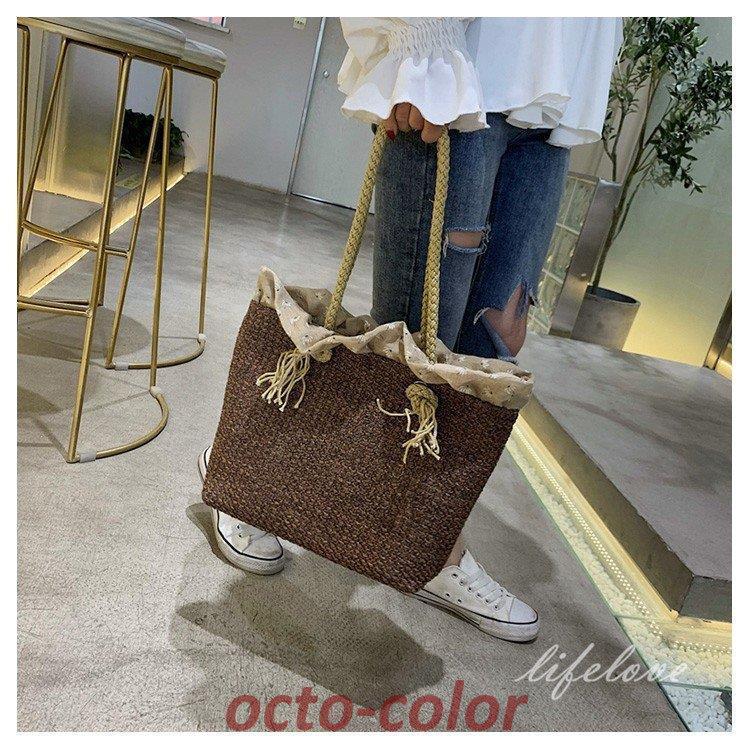 かごバッグ レディース トートバッグ 大きめ レディースバッグ おしゃれ リゾートバッグ 籠 安い 2022夏 30 シンプル ストローバッグ 大人 20 40代 