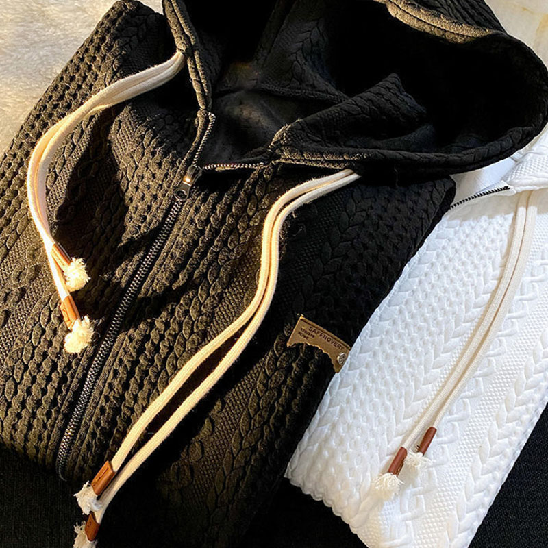 ニット レディース カーディガン トップス 長袖 フード付き シンプル ジップアップ おしゃれ 春秋コーデ ゆったり カジュアル 