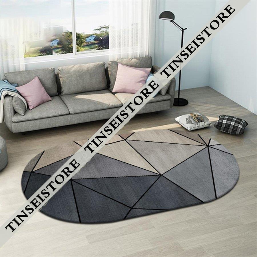 ラグ ラグマット ラウンド 北欧 低反発ラグ 滑り止め 絨毯 カーペット 円形 楕円カーペット 防音マット 春夏秋冬用 オーバル ホットカーペット モダン 