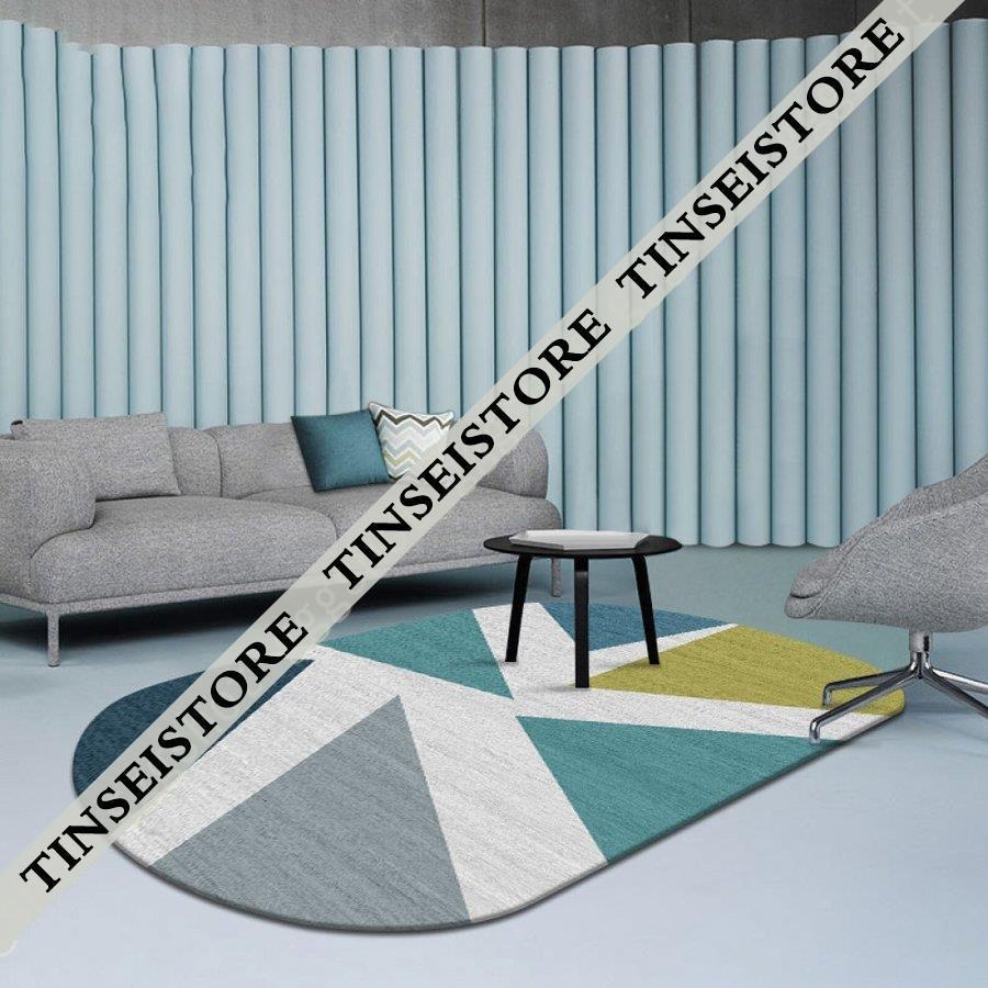 ラグ ラグマット ラウンド 北欧 低反発ラグ 滑り止め 絨毯 カーペット 円形 楕円カーペット 防音マット 春夏秋冬用 オーバル ホットカーペット モダン 