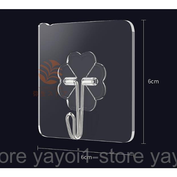 フック シール 粘着フック 10個 20個 30個 防水 はがせる 壁掛け 強力 透明タイプ バスルーム 繰り返し使える お風呂 吊り下げ 