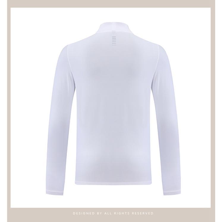 Tシャツ 長袖Tシャツ メンズ ボトルネック 長袖 弾力性 速乾性 カジュアル トップス 通気性 無地 シンプル ストレッチ 