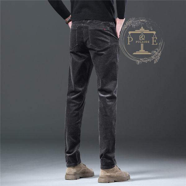 コーデュロイパンツ メンズ 裏起毛パンツ 紳士パンツ 黒パン ストレッチ 冬服 メンズチノパン スキニー 秋冬 冬ズボン 