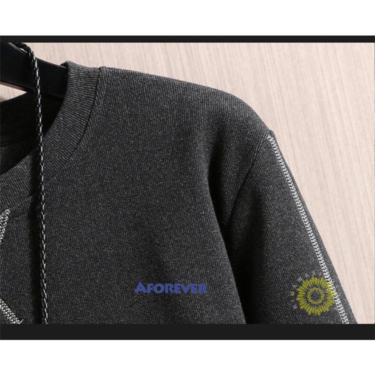長袖トレーナー メンズ トレーナー スウェットシャツ クルーネック 長袖 秋服 プルオーバー トップス 無地 秋 