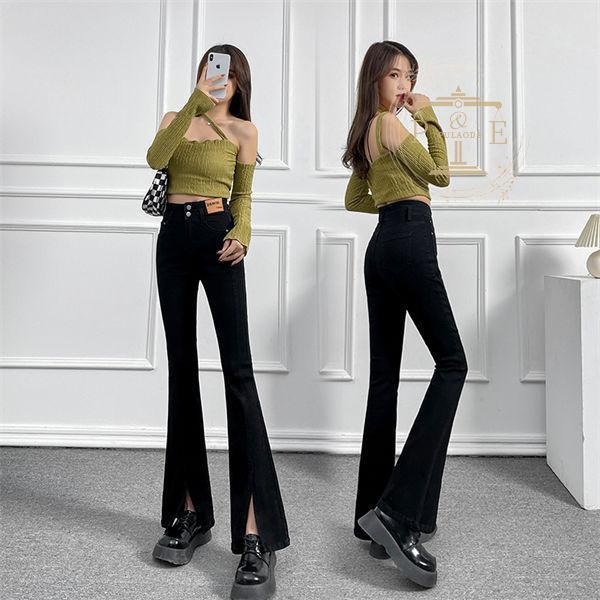 デニムパンツ レディース ジーンズ ジーパン バギーパンツ ガウチョパンツ ゆったり 美シルエット ワイドパンツ 春夏秋 ファッション 