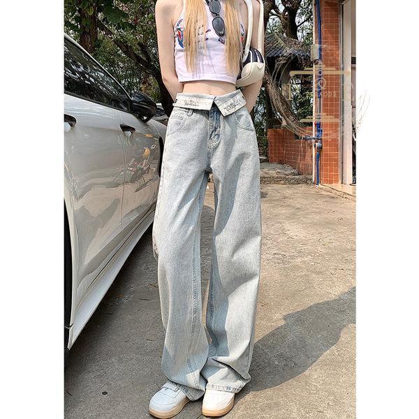 デニムパンツ レディース ジーンズ ジーパン バギーパンツ ガウチョパンツ 美シルエット ファッション ワイドパンツ ゆったり 春夏秋 