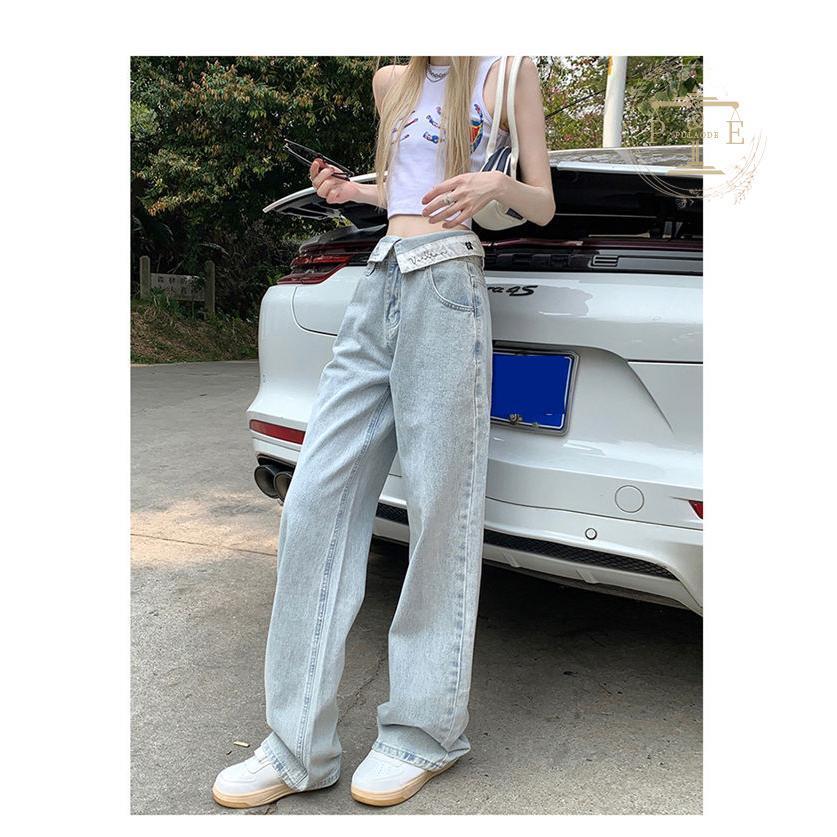 デニムパンツ レディース ジーンズ ジーパン バギーパンツ ガウチョパンツ 美シルエット ファッション ワイドパンツ ゆったり 春夏秋 