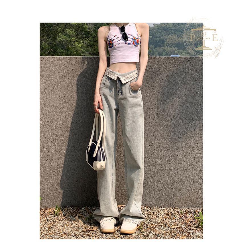デニムパンツ レディース ジーンズ ジーパン バギーパンツ ガウチョパンツ 美シルエット ファッション ワイドパンツ ゆったり 春夏秋 
