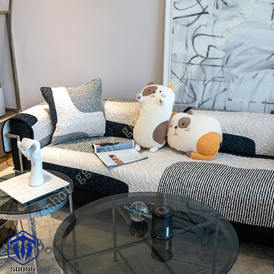 ペットソファーカバー ソファーカバー ソファーシーツ ソファー保護カバー 防塵 防汚 おしゃれ ズレにくい 室内マット ペット用品 三人掛け キルティング保護 