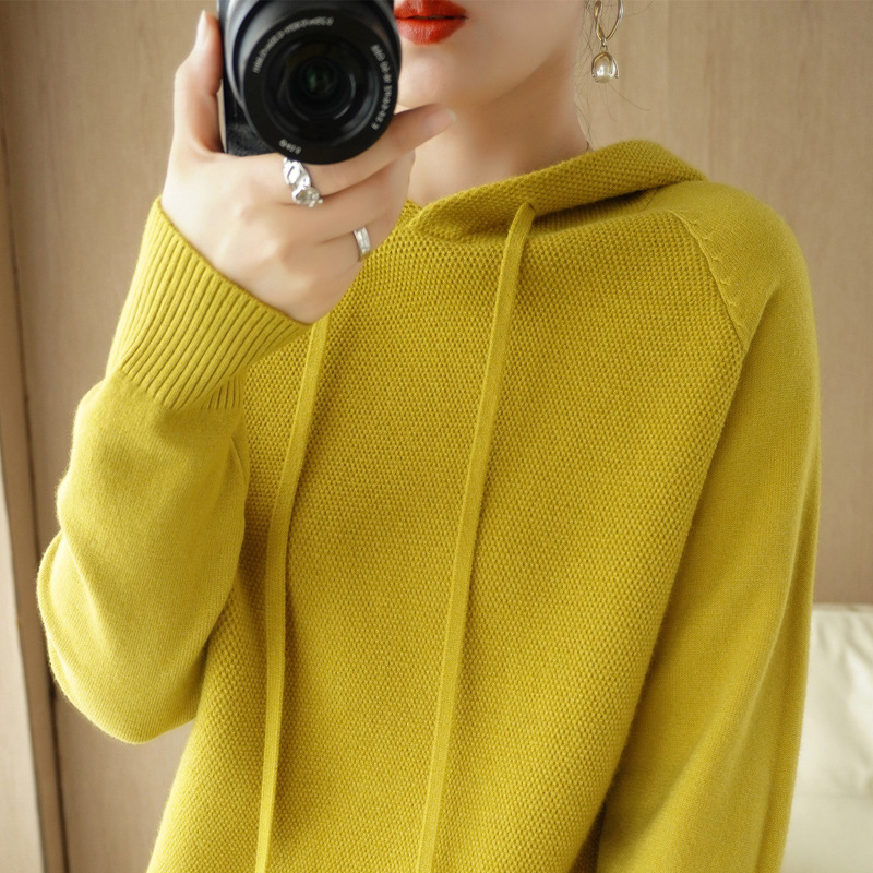 ニット レディース カーディガン トップス 長袖 フード付き ゆったり ジップアップ 春秋コーデ シンプル おしゃれ カジュアル 