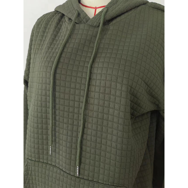 レディース ワッフル 長袖 大人 シンプル プルオーバー 体型カバー ビッグシルエット 大人かわいい トップス ゆったり スウェット カジュアル 