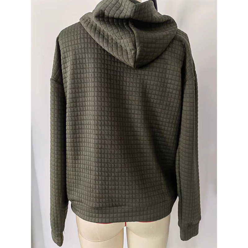 レディース ワッフル 長袖 大人 シンプル プルオーバー 体型カバー ビッグシルエット 大人かわいい トップス ゆったり スウェット カジュアル 