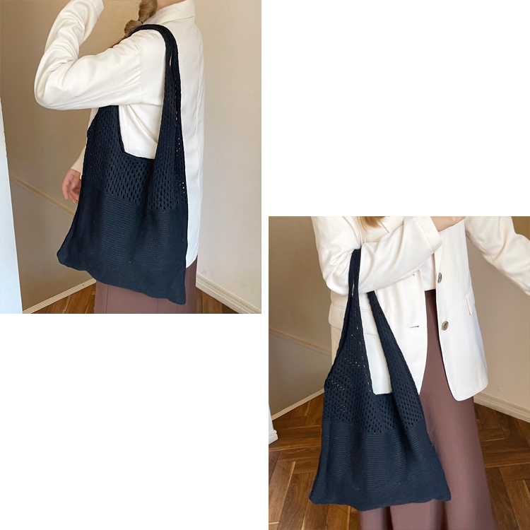 全品送料無料一部除く ニット編み トートバッグ MA レディース 韓国 おしゃれ プチプラ 