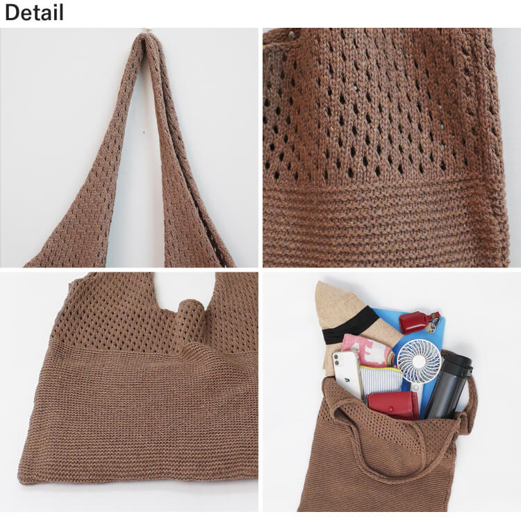 全品送料無料一部除く ニット編み トートバッグ MA レディース 韓国 おしゃれ プチプラ 