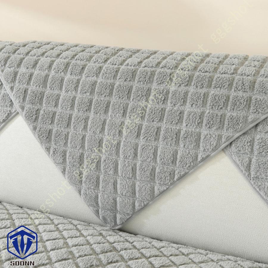 ペットソファーカバー ソファーカバー ソファーシーツ 室内マット ペット用品 滑り止め キルティング保護 傷防止 冬用 1ピース 肘付き 防塵カバー 爪とぎ防止 