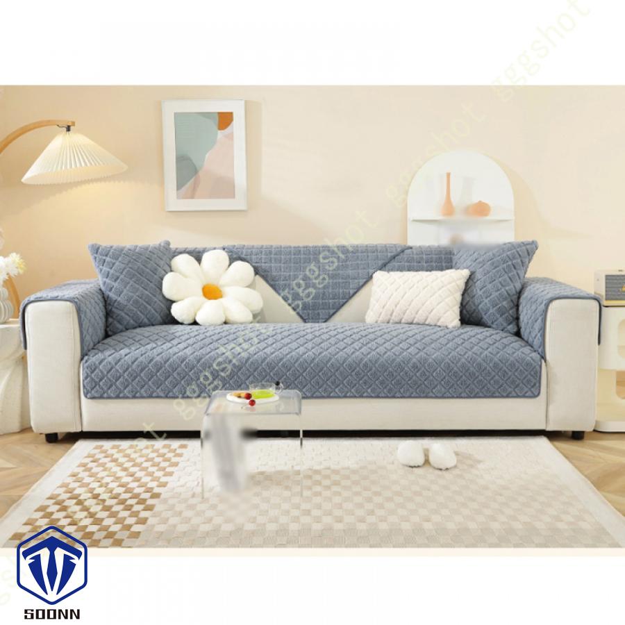 ペットソファーカバー ソファーカバー ソファーシーツ 室内マット ペット用品 滑り止め キルティング保護 傷防止 冬用 1ピース 肘付き 防塵カバー 爪とぎ防止 