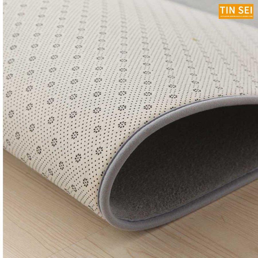 低反発 高反発 フランネルラグ 極厚 厚手 防音 フランネル ブラウン ボリュームラグ こたつ敷き布団 ドーク 遮音 厚敷 カーペット 約 10MM ラグ 大判 