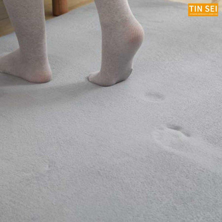 低反発 高反発 フランネルラグ 極厚 厚手 防音 フランネル ブラウン ボリュームラグ こたつ敷き布団 ドーク 遮音 厚敷 カーペット 約 10MM ラグ 大判 