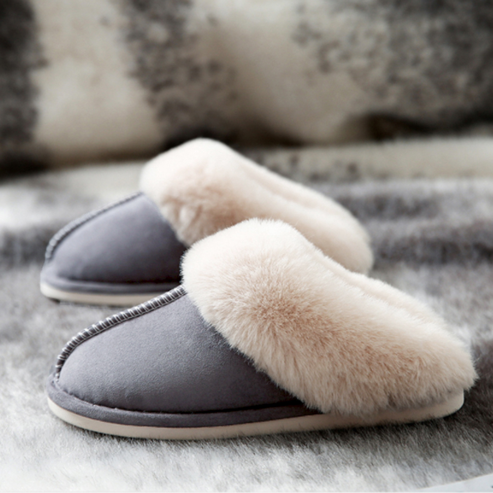 スリッパ ムートン冬 もこもこ サンダル  