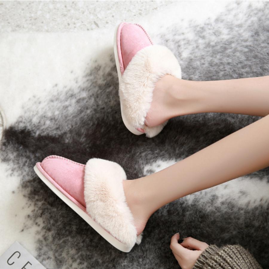 スリッパ ムートン冬 もこもこ サンダル  