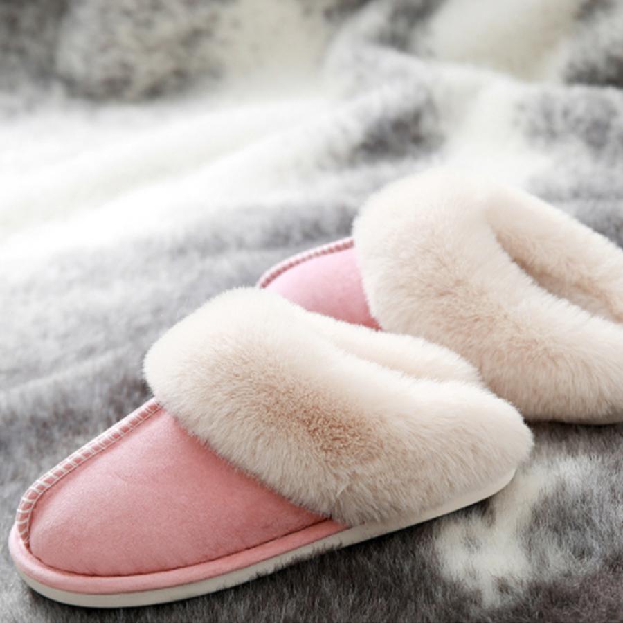 スリッパ ムートン冬 もこもこ サンダル  