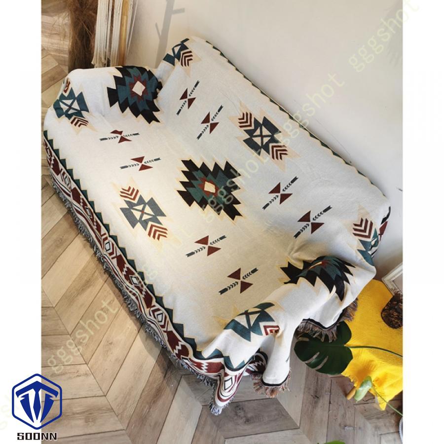 マルチカバー エスニック ソファカバー 大きい ソファーかばー 長方形 ブランケット シンプル ほこり 多機能 保護 ベッドカバー カウチ おしゃれ キズ汚れ防止 