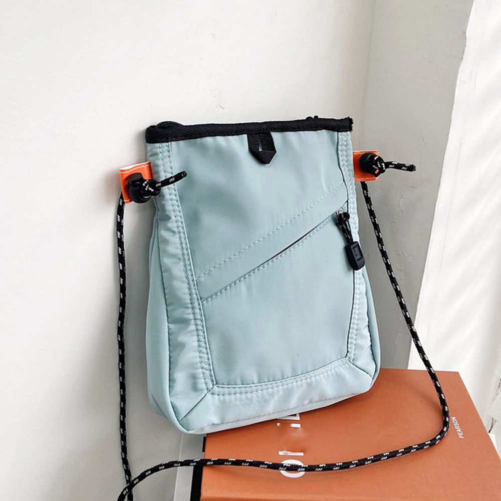 ミニショルダーバッグ軽量ナイロンバッグ 。可  