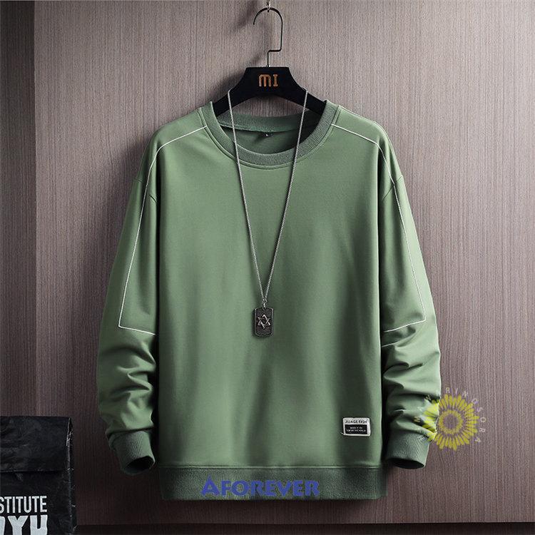 無地トレーナー メンズ 長袖 おしゃれ トレーナー スウェットシャツ スポーツ 40代 30代 秋服 カジュアル トップス 秋コーデ 秋 メンズファッション 