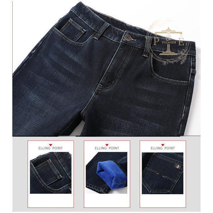 暖パン メンズ デニムパンツ イージーパンツ ジーンズ 厚手 秋冬 イージーパンツ ストレッチパンツ 裏起毛 暖かい 